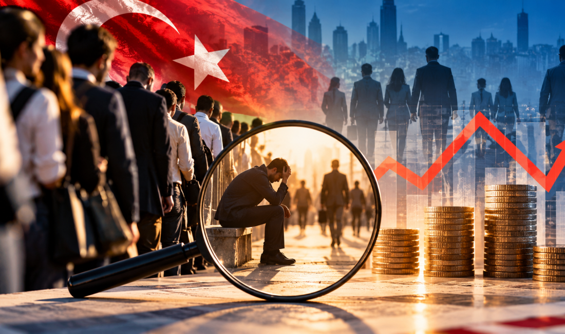 Türkiye’de resmi işsizlik oranı ağustosta yüzde 7,8’e gerilerken, işsizler, potansiyel