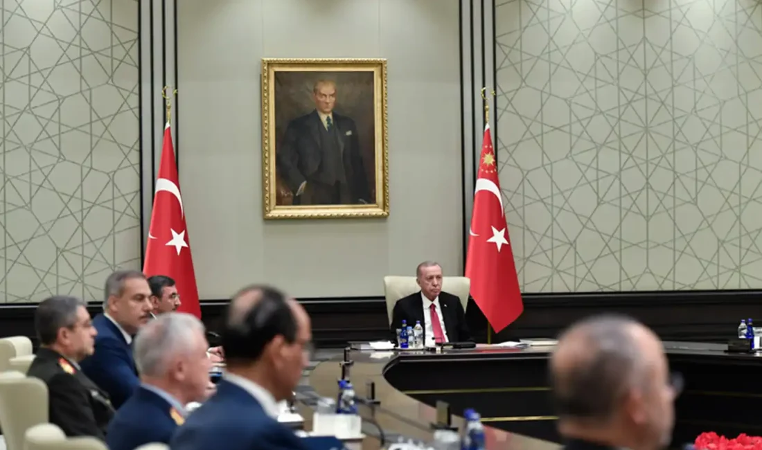 MGK, Cumhurbaşkanı Erdoğan başkanlığında bugün Beştepe’de toplanarak “Terörsüz Türkiye” süreci