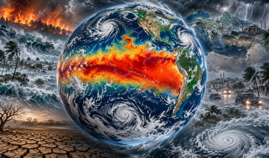 2026 sonu ve 2027’de çok güçlü bir El Niño yaşanabileceği