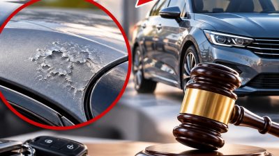 Yargıtay, sıfır kilometre aracın tavanındaki boya kabarmasını gizli ayıp sayarak