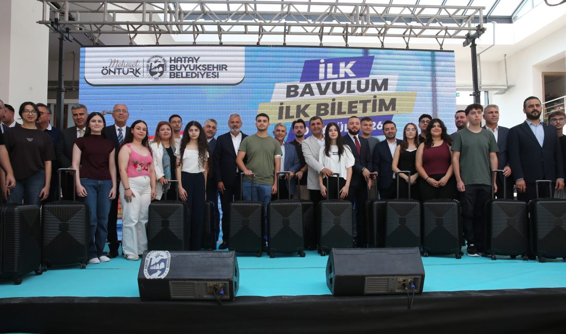 Hatay Büyükşehir Belediyesi (HBB) tarafından üniversiteyi kazanan öğrencilere destek olmak