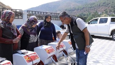 Hatay’ın Antakya ilçesine bağlı Tahtaköprü Mahallesi’nde, ORKÖY projesi kapsamında orman