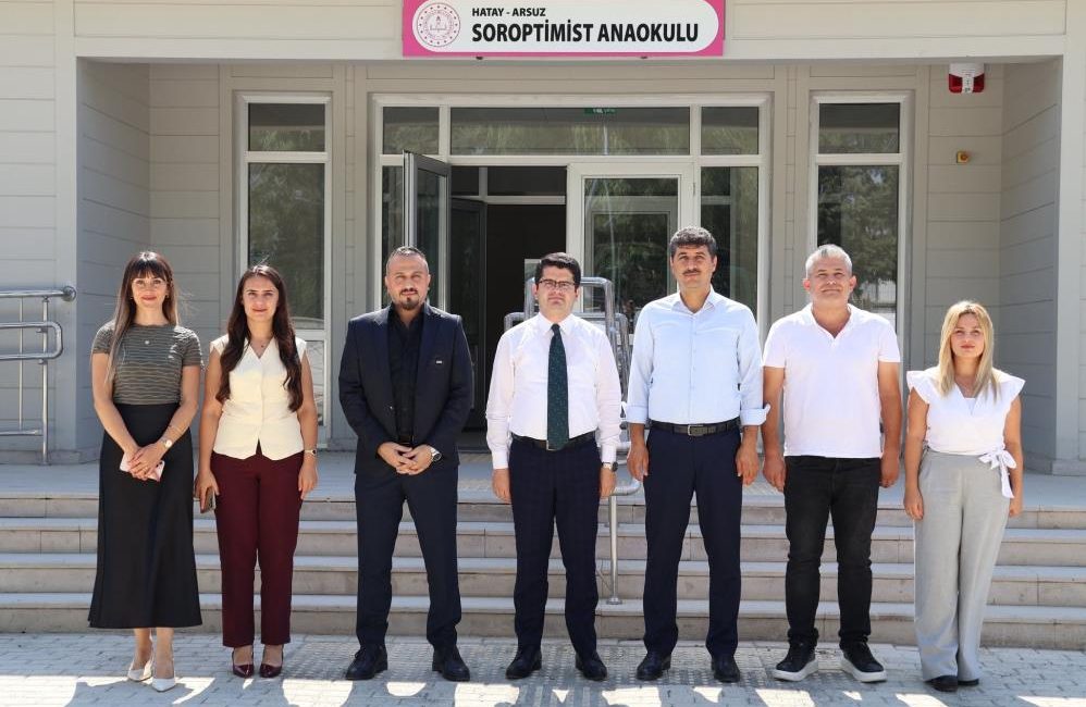 Hatay’ın Arsuz ilçesinde yapımı tamamlanan 4 derslikli anaokulu, 2026-2027 eğitim
