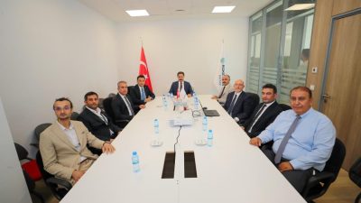 Hatay Valisi Mustafa Masatlı, Kırıkhan’da yapımı sürdürülen Roketsan Endüstri Bölgesi’nde