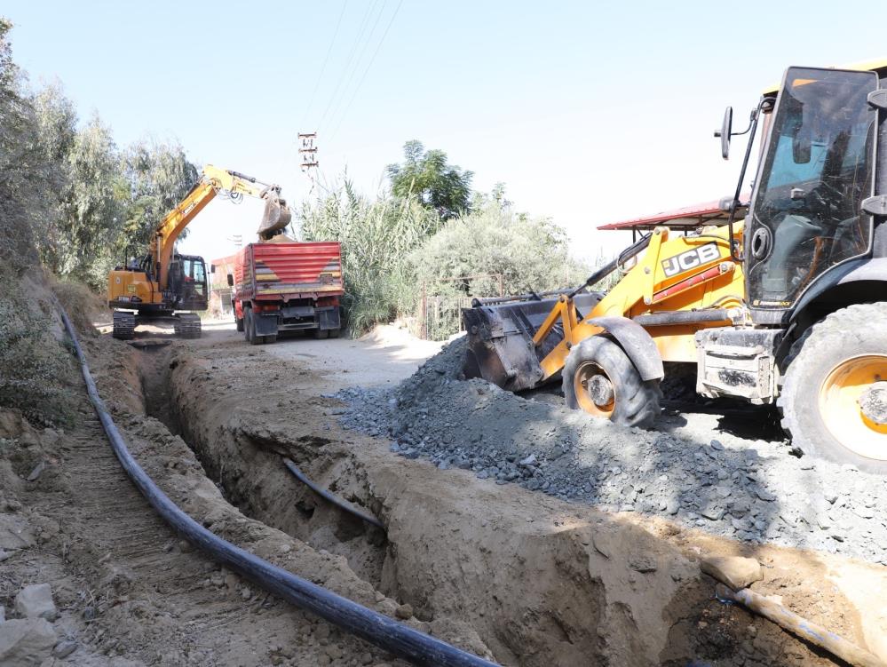 Hatay Büyükşehir Belediyesi (HBB), Samandağ’da içme suyu altyapısını güçlendirmek amacıyla