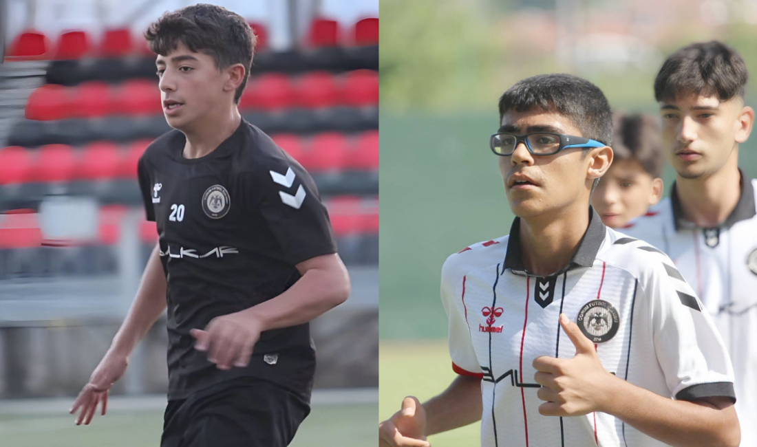 Hatay’ın amatör futbol kulüplerinden Arsuz Karaağaçgücü’nün altyapısında yetişen 14-15 yaşlarındaki
