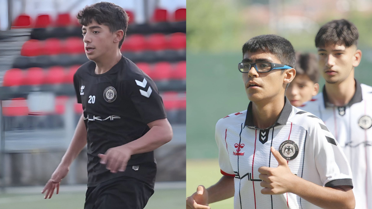 Hatay’ın amatör futbol kulüplerinden Arsuz Karaağaçgücü’nün altyapısında yetişen 14-15 yaşlarındaki