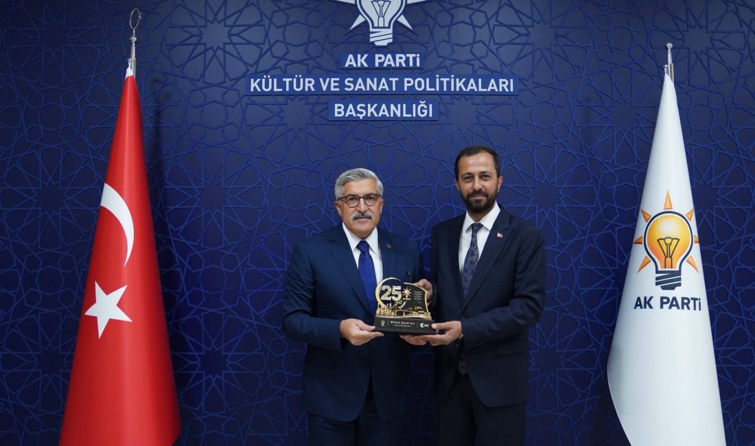 Yayladağı Belediye Başkanı Mehmet Yalçın, Ankara’da görüştüğü AK Parti Genel
