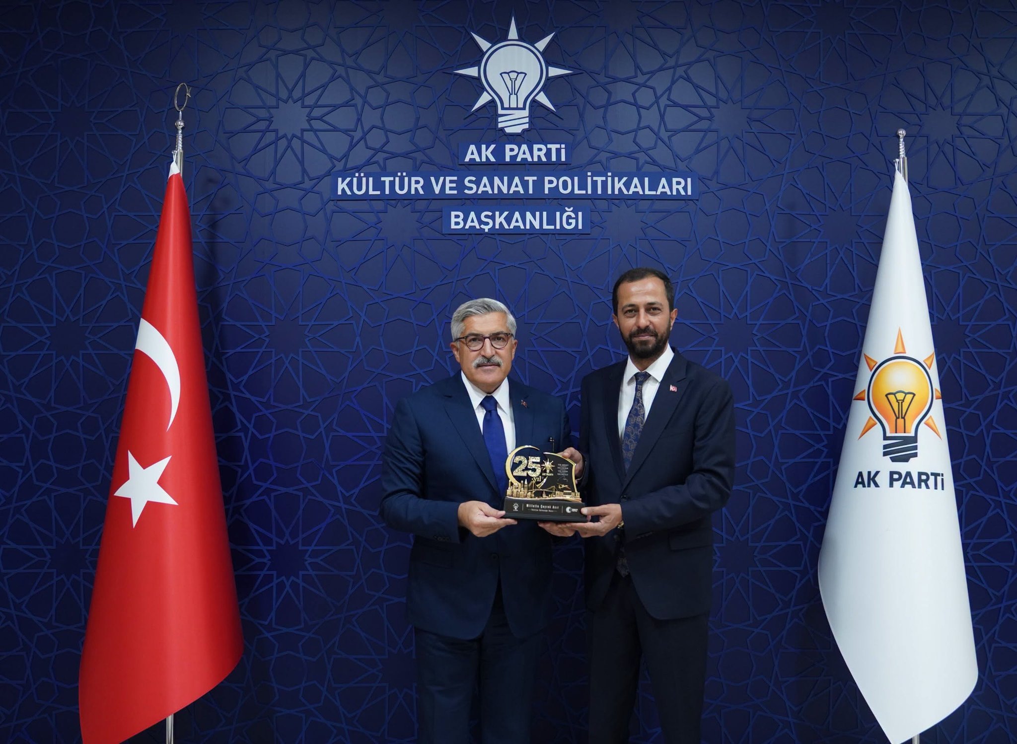 Yayladağı Belediye Başkanı Mehmet Yalçın, Ankara’da görüştüğü AK Parti Genel