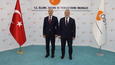 Hatay Mustafa Kemal Üniversitesi Rektörü Prof. Dr. Veysel Eren, ÖSYM