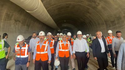 AK Parti ve MHP milletvekilleri, İskenderun-Topboğazı Otoyolu Projesi kapsamında yapımı
