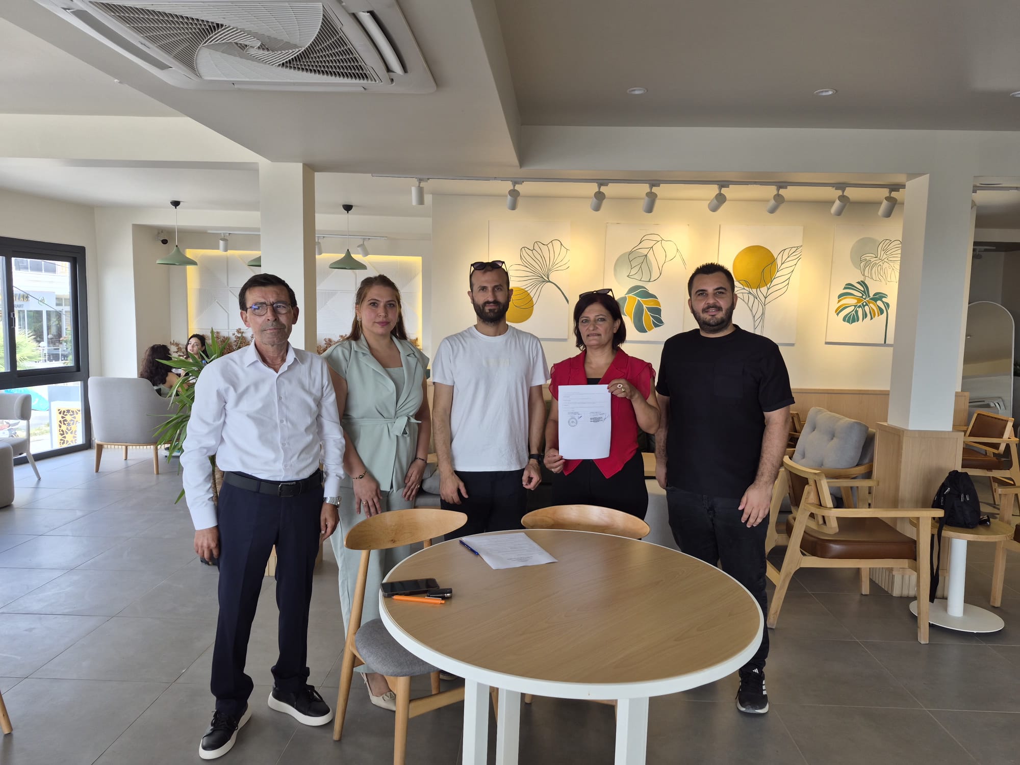 UGC Hatay Şubesi ile Koordinat Coffee Factory arasında imzalanan protokol