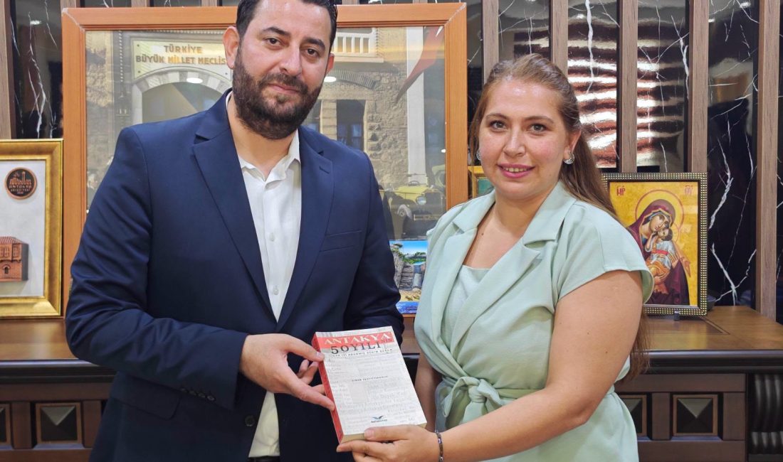 Samandağ Belediye Başkanı Emrah Karaçay, Antakya Gazetesi’nin 60. kuruluş yıl