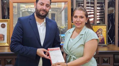 Samandağ Belediye Başkanı Emrah Karaçay, Antakya Gazetesi’nin 60. kuruluş yıl