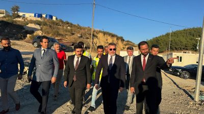 Millî Eğitim Bakan Yardımcısı Prof. Dr. Cihad Demirli, Yayladağı’nda yapımı