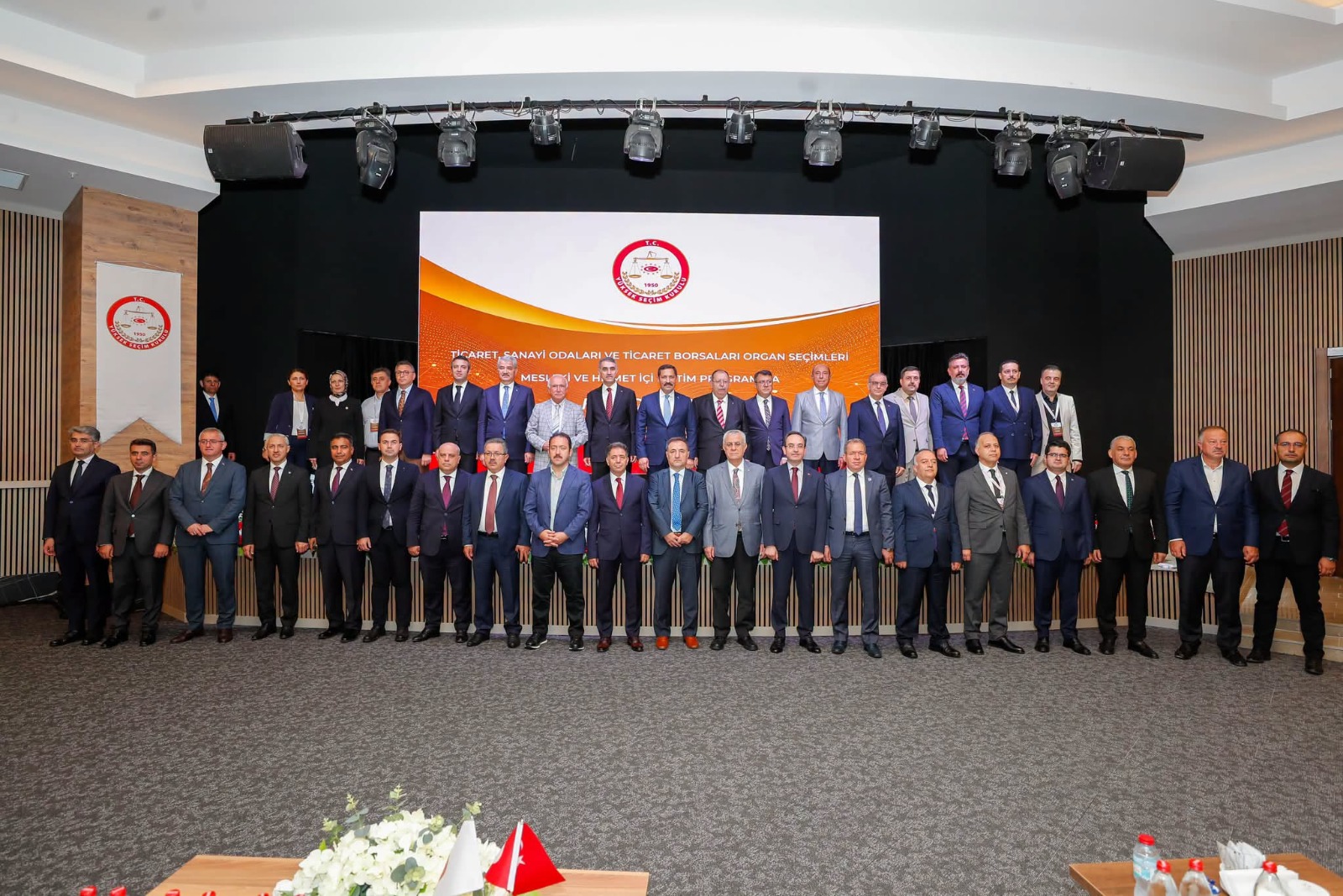 Yüksek Seçim Kurulu tarafından Arsuz’da düzenlenen eğitim programında, Hatay’ın ticaret,