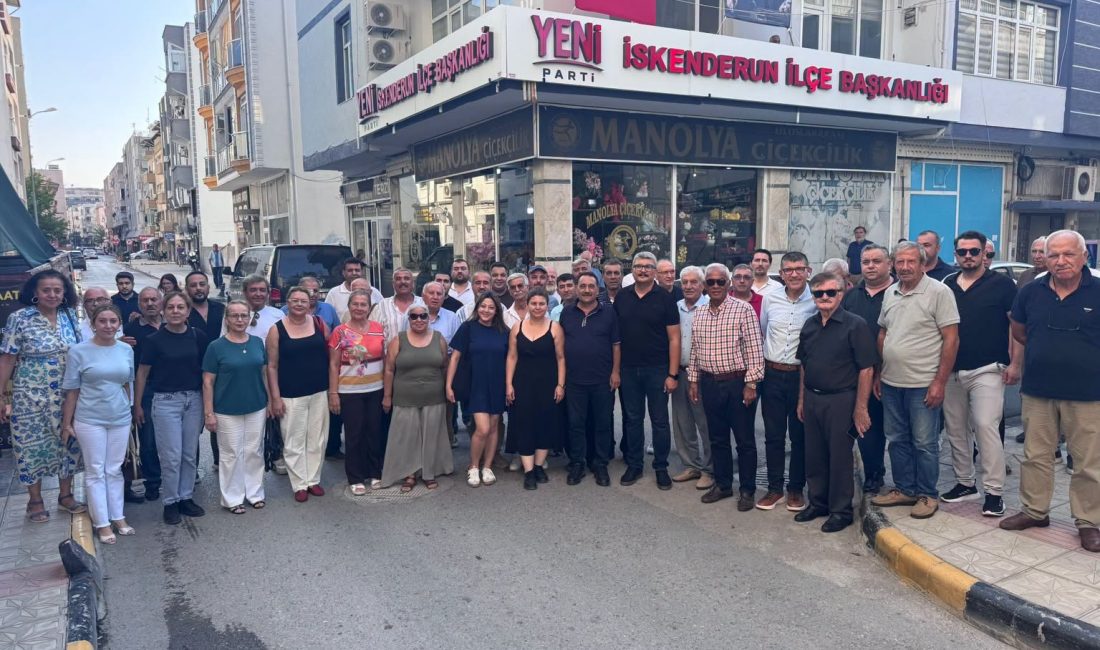 Eski Sanayi ve Ticaret Bakanı Mehmet Dönen, Yeni Parti İskenderun