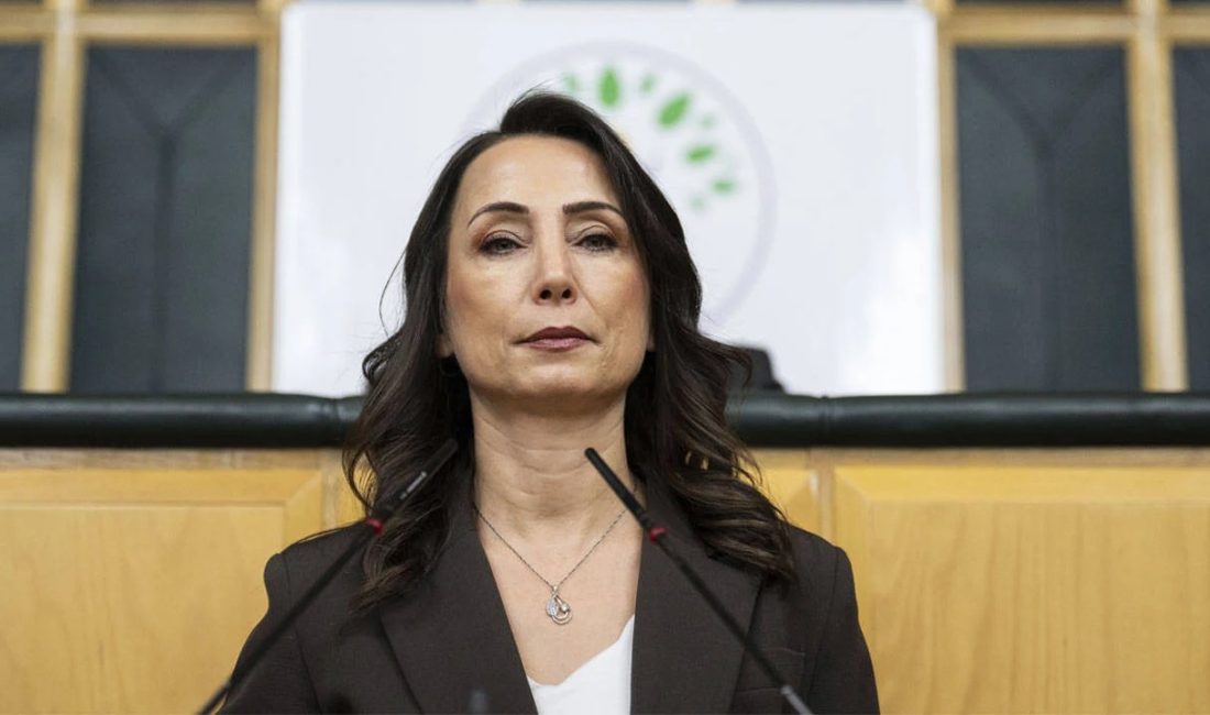 DEM Parti Eş Genel Başkanı ve Milletvekili Tülay Hatimoğulları, Antakya