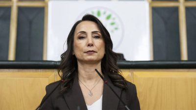 DEM Parti Eş Genel Başkanı ve Milletvekili Tülay Hatimoğulları, Antakya