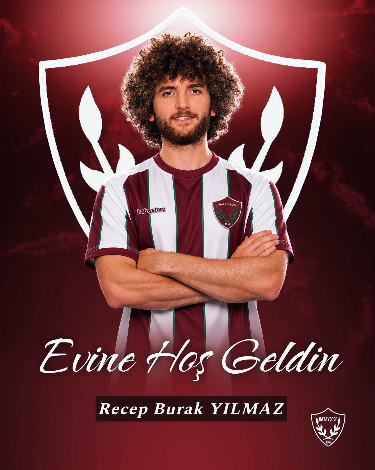 Hatayspor, eski futbolcusu Recep Burak Yılmaz ile yeniden anlaşarak sözleşme