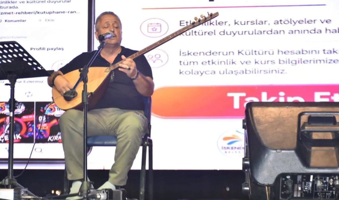 Anadolu Şairler ve Yazarlar Derneği tarafından İskenderun Belediyesinin katkılarıyla düzenlenen
