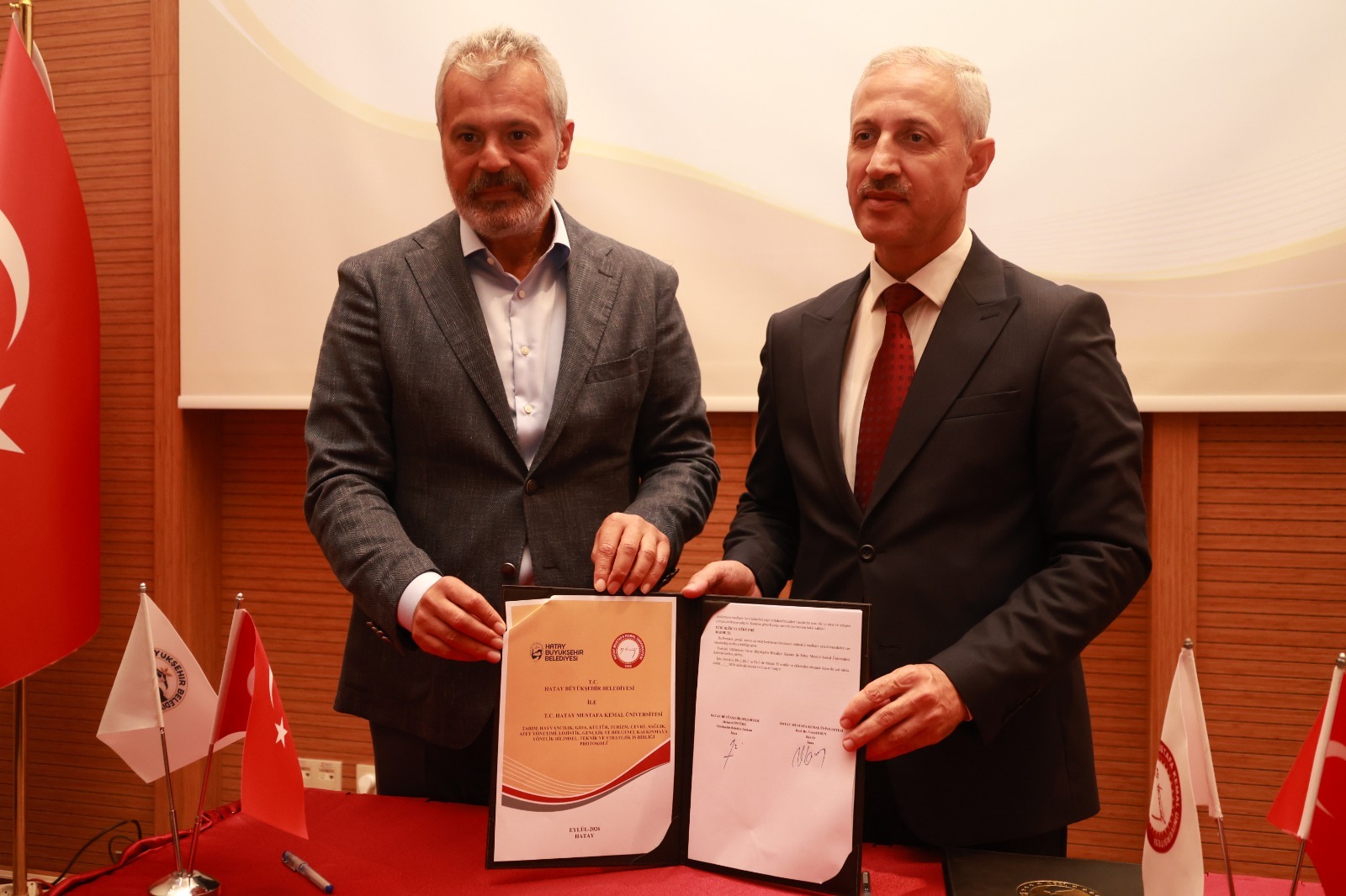 Hatay Mustafa Kemal Üniversitesi (HMKÜ) ile Hatay Büyükşehir Belediyesi (HBB),
