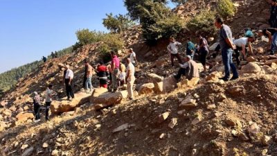 Hatay’ın Hassa ilçesinde sepetli motosikletin kontrolden çıkarak uçuruma yuvarlanması sonucu