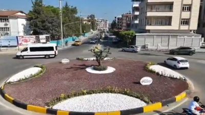 Hatay Büyükşehir Belediyesi tarafından Dörtyol’da yürütülen Onbaşı Kavşağı Türkmen Beyi