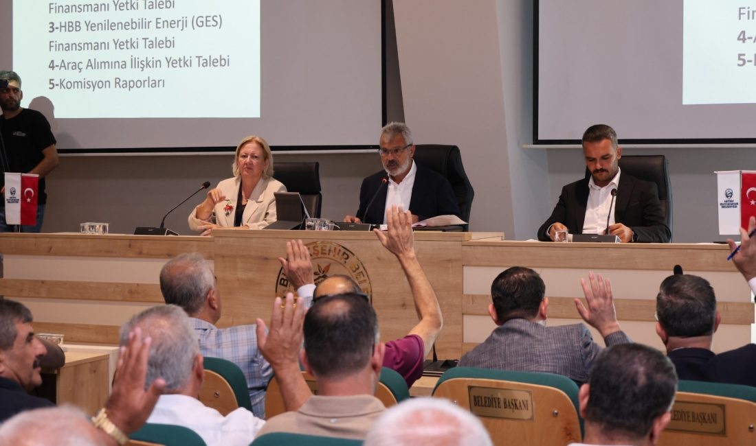 HBB Eylül Ayı Meclis Toplantısı, Büyükşehir Belediye Başkanı Mehmet Öntürk