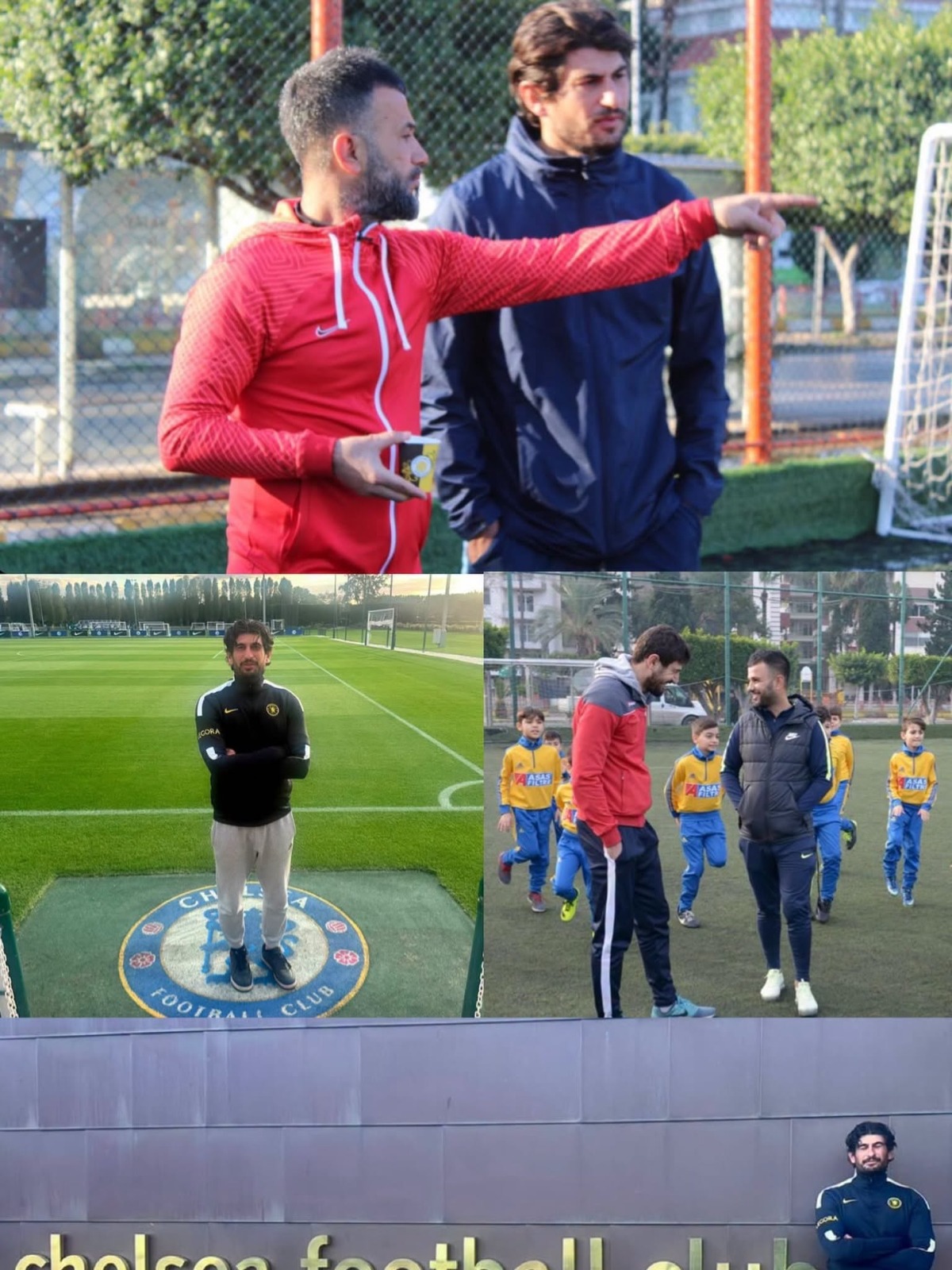 İskenderun ASAŞ Spor Futbol Okulu’nda iki yıl görev yapan antrenör