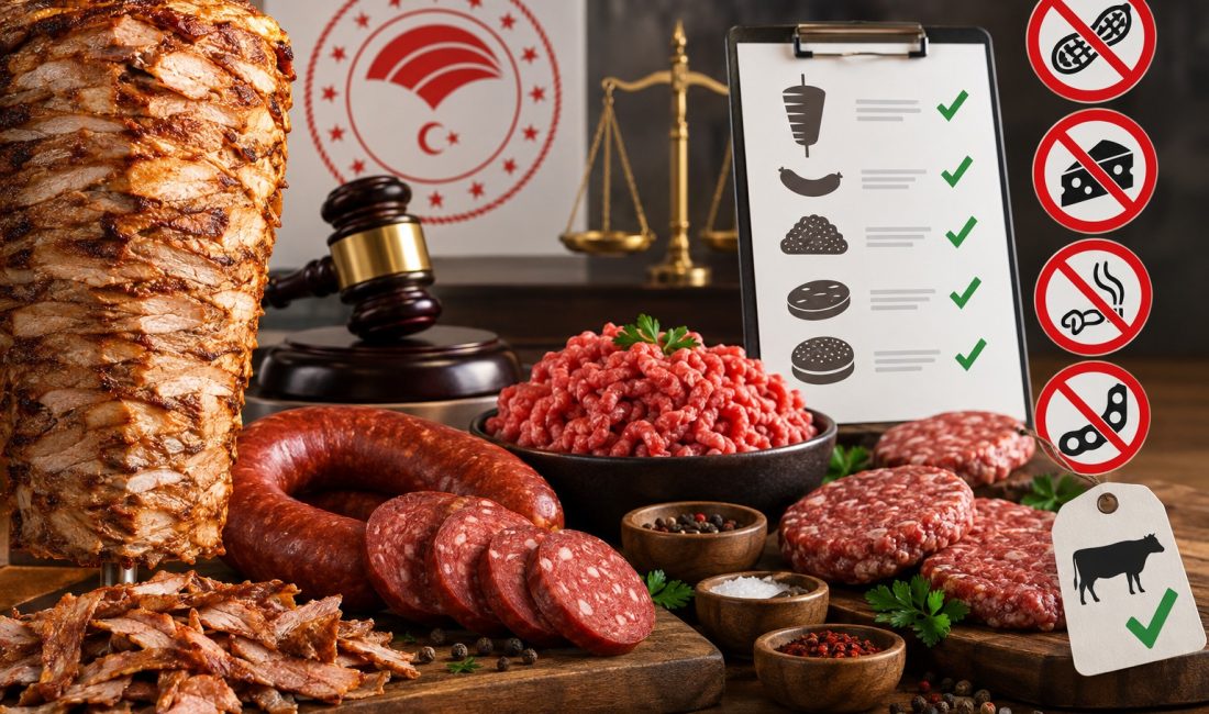 Tarım ve Orman Bakanlığı, dönerden sucuğa, kıymadan köfte ve burgere