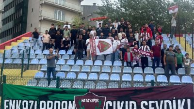 Hatayspor’un İstanbul’daki taraftarlarından bir grup, hafta sonu oynanacak Kastamonuspor maçını
