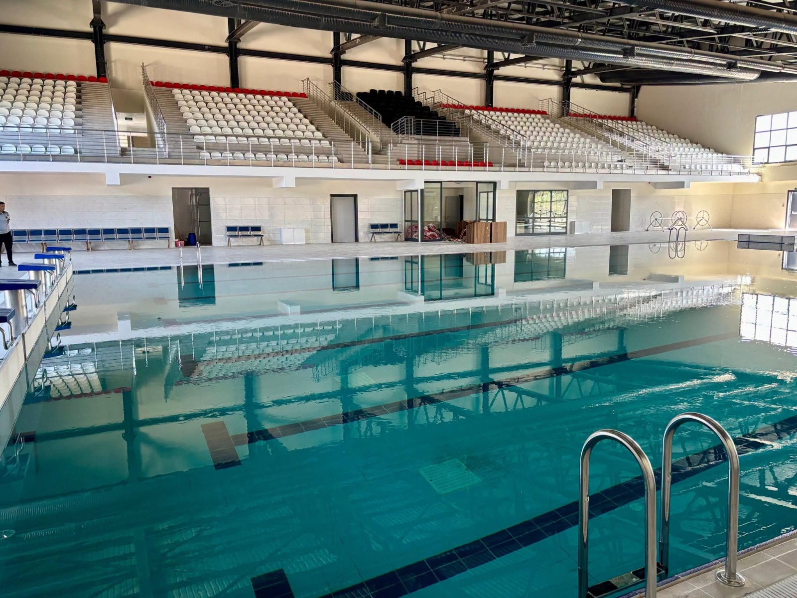 İskenderun Kapalı Yüzme Havuzu ve Çok Amaçlı Salonun yeniden yapılan