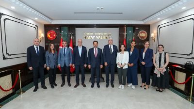 İsviçre’nin üst düzey diplomasi heyeti Hatay’a gelerek resmi temaslarda bulundu.