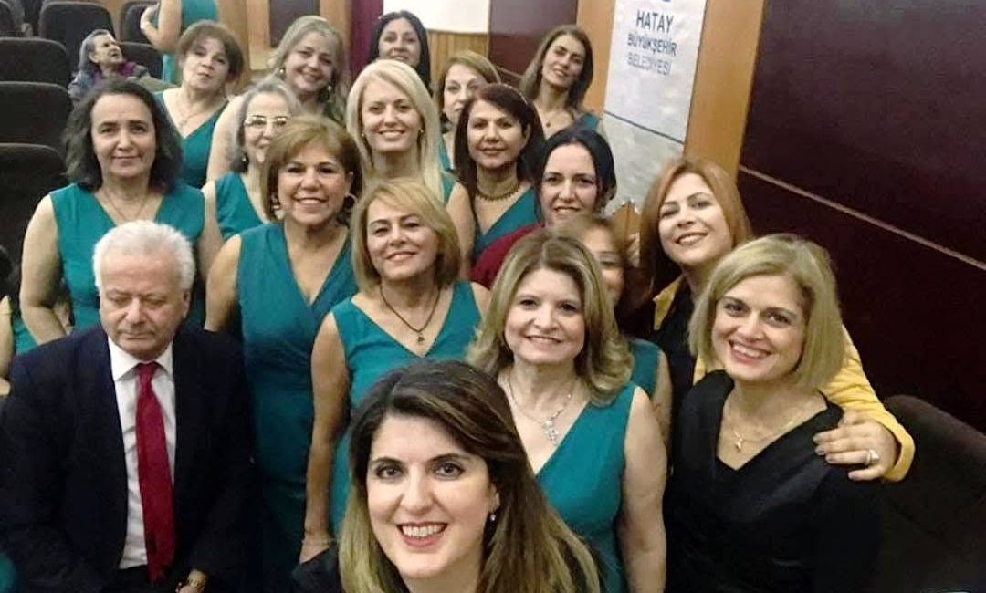 Aalen Antakya Kültür Derneği korosunda Nurdan Öztürk ve Ayten Turunç