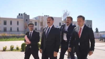 Hatay Valisi Mustafa Masatlı, yapımı tamamlanma aşamasına gelen Hassa Sosyal