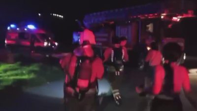 Hatay’ın Arsuz ilçesinde bir evde çıkan yangın, itfaiye ekiplerinin müdahalesiyle