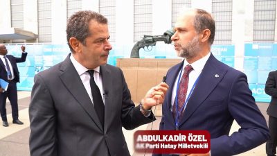 AK Parti Hatay Milletvekili Abdulkadir Özel, Cumhurbaşkanı Recep Tayyip Erdoğan’ın