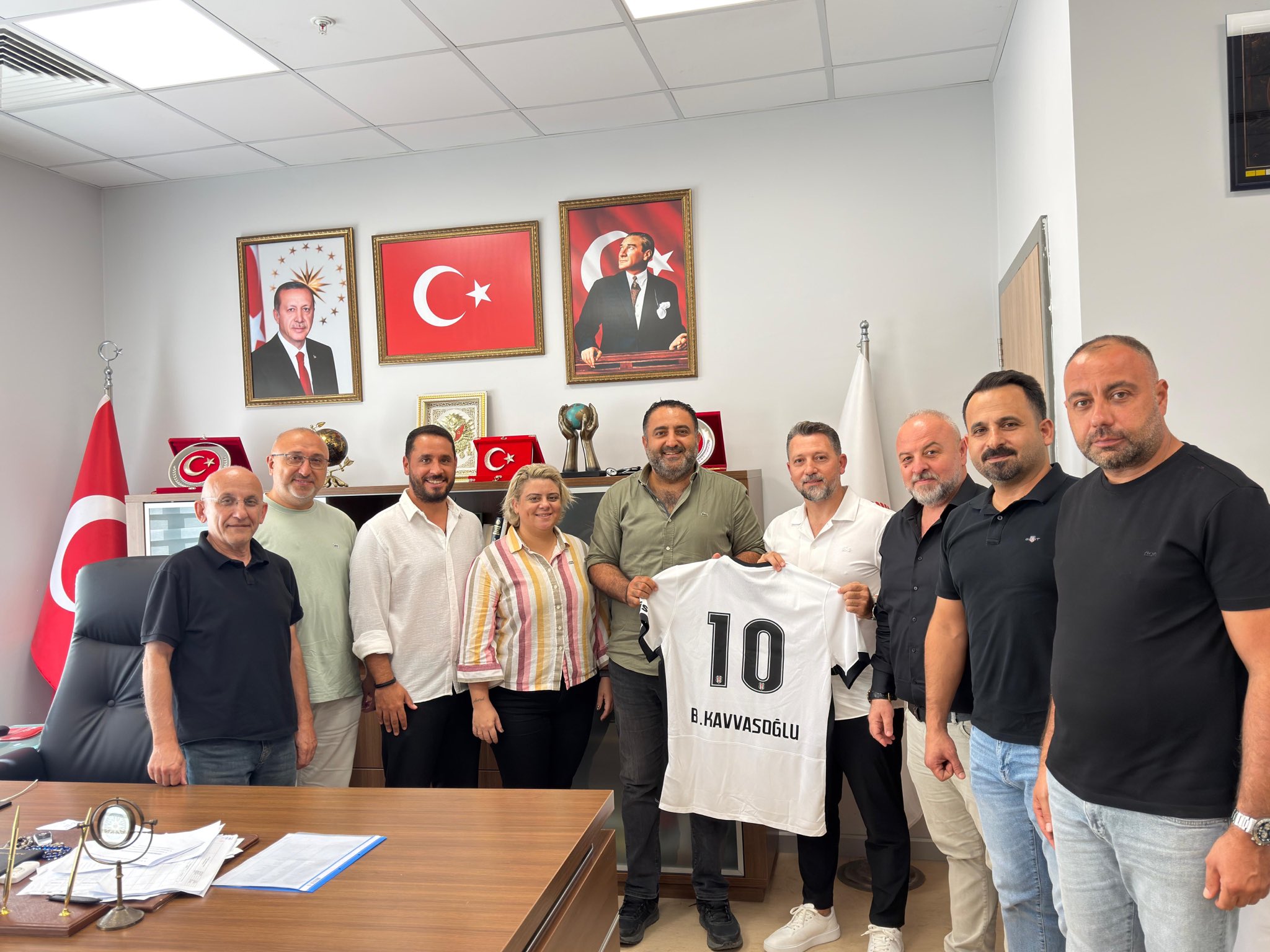 Hatay Beşiktaşlılar Derneği, kentteki kurumlarla iletişimi güçlendirmek ve iş birliğini