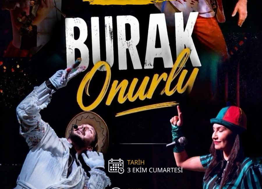 Çocukların sevilen isimlerinden Burak Onurlu, “Tiyatral Çocuk Konseri” ile Hatay’a