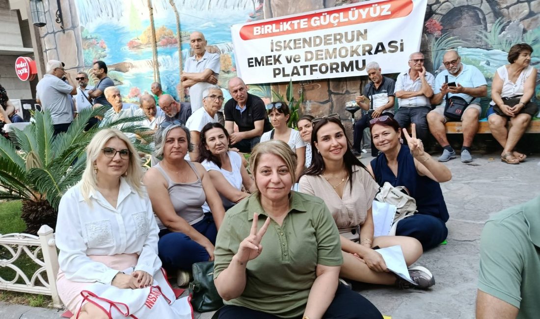 1 Eylül 2026 Salı günü saat 17.00'de, İskenderun Emek ve