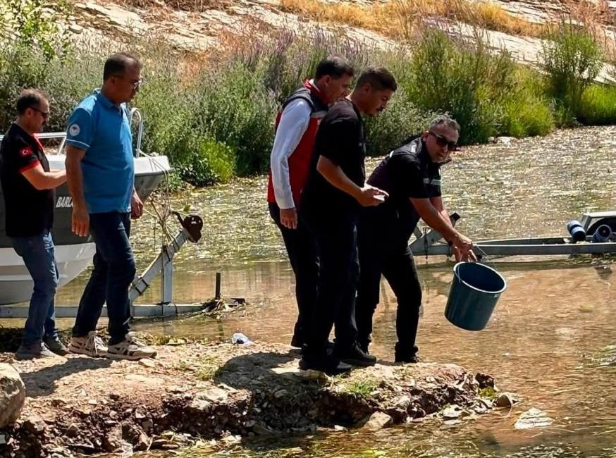 Tarım ve Orman Bakanlığı tarafından yürütülen Su Kaynaklarının Balıklandırılması Projesi
