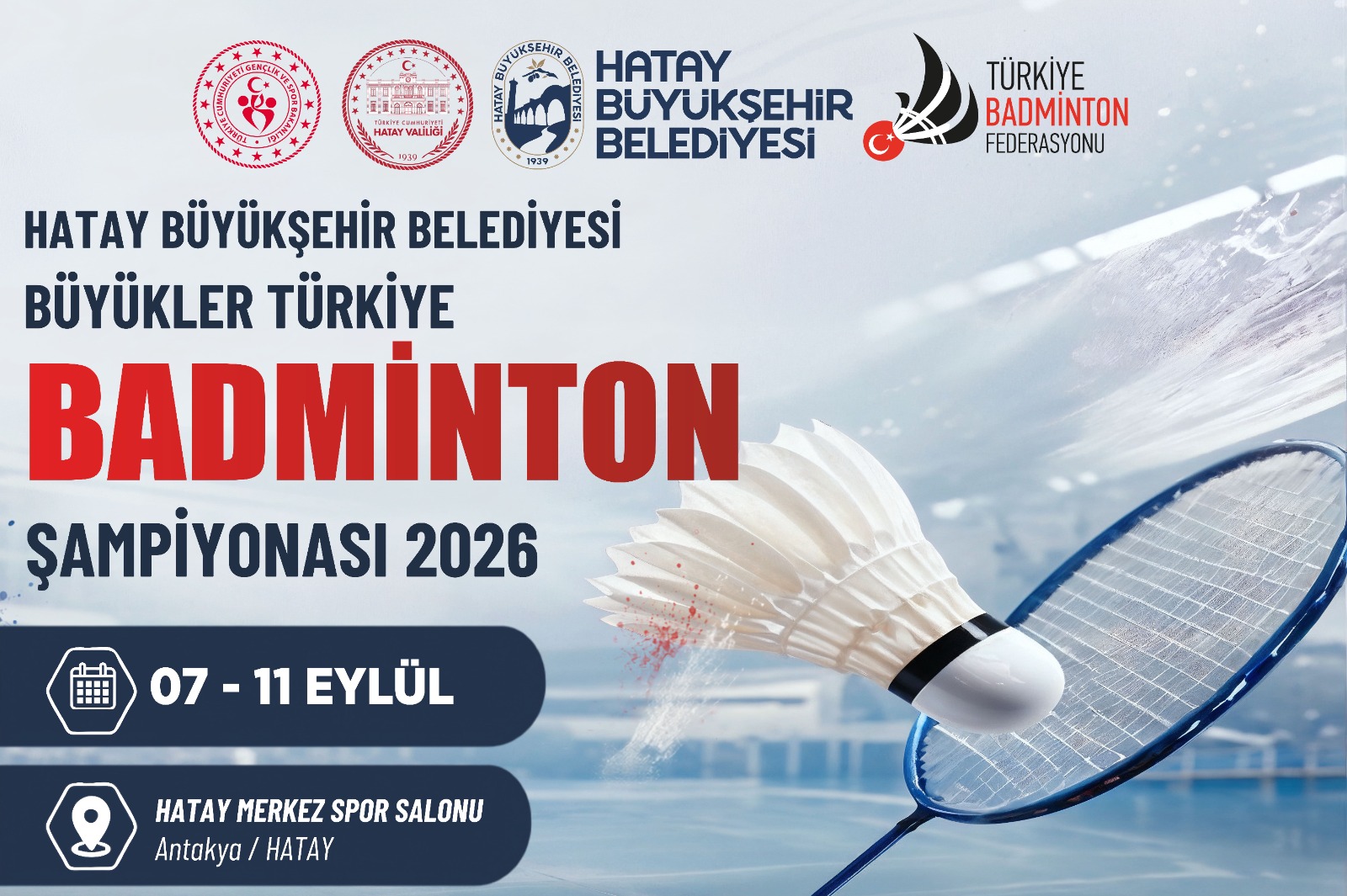 Hatay, ulusal düzeyde önemli bir spor organizasyonuna daha ev sahipliği