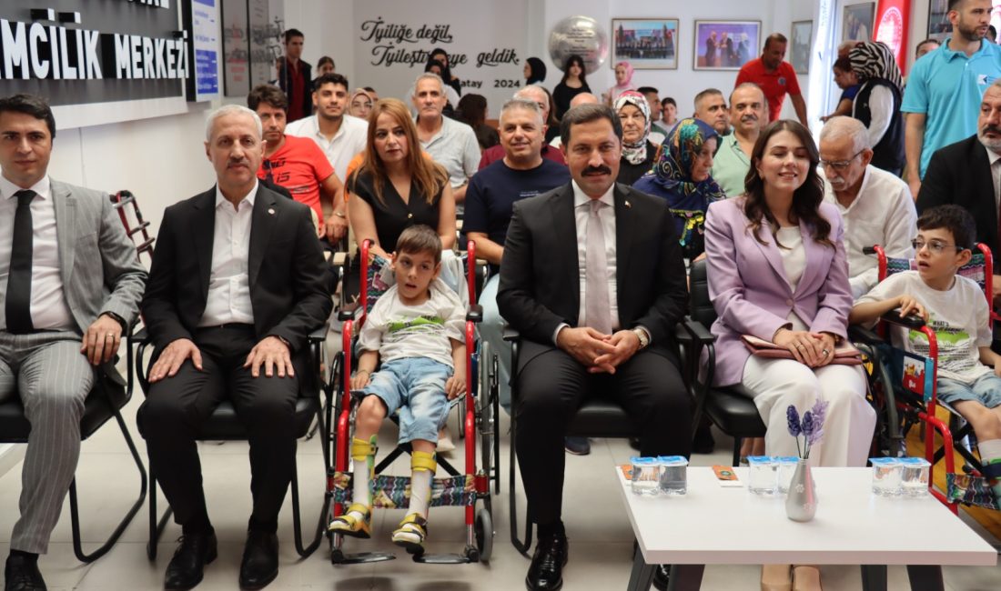 Hatay’da 6 Şubat depremlerinin ardından engelli bireylerin sosyal hayata daha