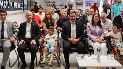 Hatay’da 6 Şubat depremlerinin ardından engelli bireylerin sosyal hayata daha