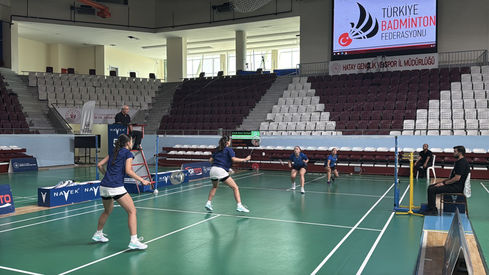 Hatay’da düzenlenen Türkiye Badminton Şampiyonası, 5 gün süren çekişmeli müsabakaların