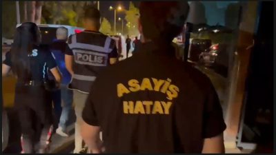 Hatay’ın Antakya ilçesinde genel asayişin ve kamu düzeninin sağlanmasına yönelik