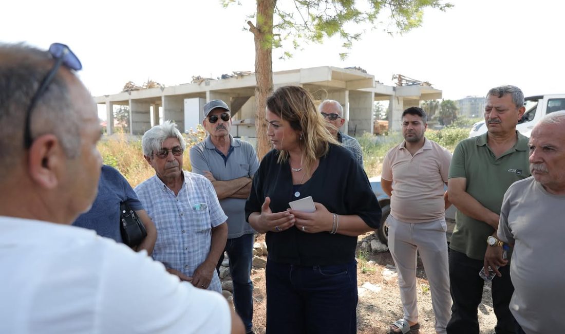 CHP Hatay Milletvekili Nermin Yıldırım Kara, Antakya Odabaşı Mahallesi’nde bulunan