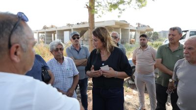 CHP Hatay Milletvekili Nermin Yıldırım Kara, Antakya Odabaşı Mahallesi’nde bulunan