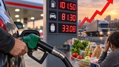 Akaryakıta peş peşe gelen zamlar sürüyor. Motorinin litre fiyatı ilk